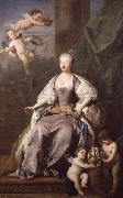 Jacopo Amigoni Portrait of Caroline Wilhelmina of Brandenburg-Ansbach Germany oil painting artist